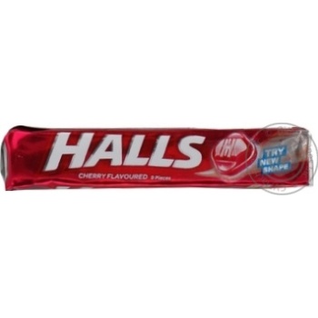 Льодяники Halls зі смаком вишні 25,2г купити, ціни на МегаМаркет - фото 3