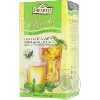 Tea Ahmad mint green packed 20pcs 36g - buy, prices for MegaMarket - photo 1
