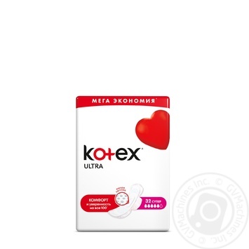Прокладки Kotex Ultra Dry Super с покрытием сеточка 32шт купить, цены на МегаМаркет - фото 1