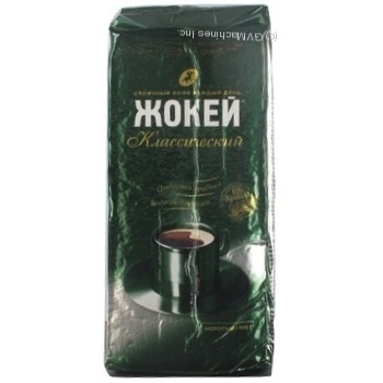 Natural ground medium roasted coffee Jockey Classic 100% Arabica 500g Russia - buy, prices for NOVUS - photo 2