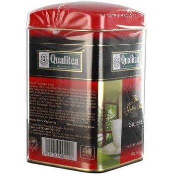 Qualitea Sunset black loose tea 100g - buy, prices for MegaMarket - photo 4