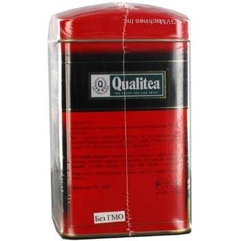 Qualitea Sunset black loose tea 100g - buy, prices for MegaMarket - photo 2
