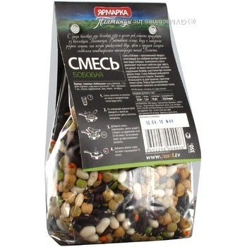 Blend kidney bean Yarmarka beans 350g polyethylene packaging - buy, prices for NOVUS - photo 5