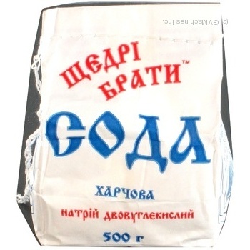 Soda Shchedri braty for baking 500g - buy, prices for MegaMarket - photo 1