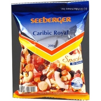 Nuts Seeberger with nuts dried 200g sachet - buy, prices for MegaMarket - photo 1