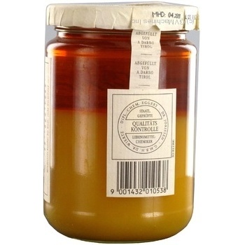 Honey Darbo sunflower 500g glass jar Austria - buy, prices for NOVUS - photo 5