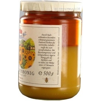 Honey Darbo sunflower 500g glass jar Austria - buy, prices for NOVUS - photo 3