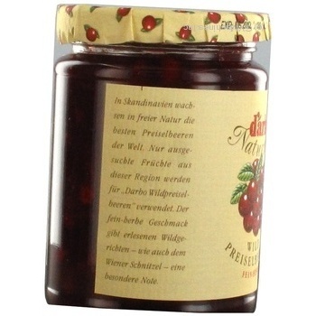 Jam Darbo cranberries 400g glass jar Austria - buy, prices for NOVUS - photo 2