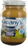 Puree Karapuz Apple with cream with sugar for 4+ month old babies glass jar 200g Ukraine