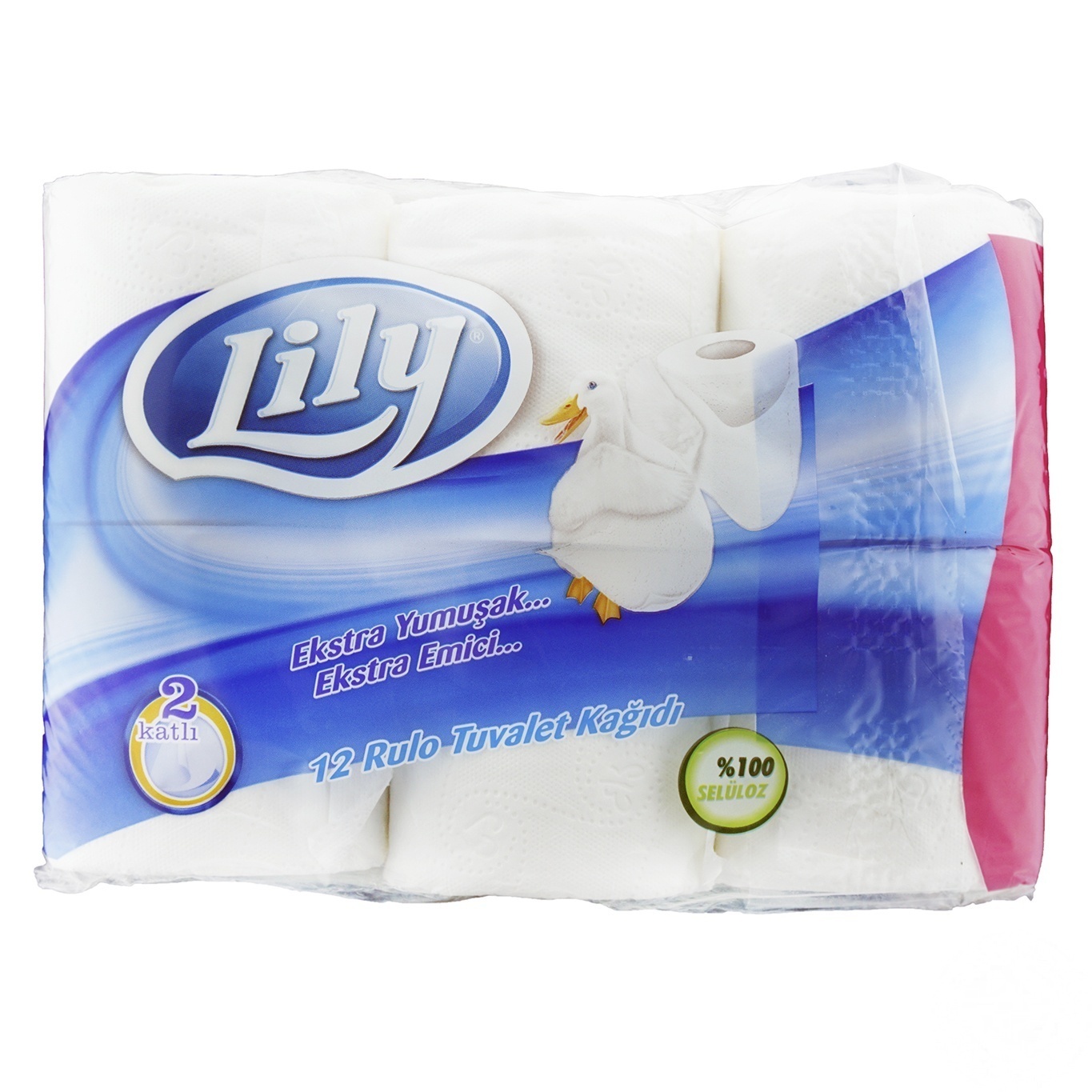 

Туалетная бумага Lily 2 слоя 12шт