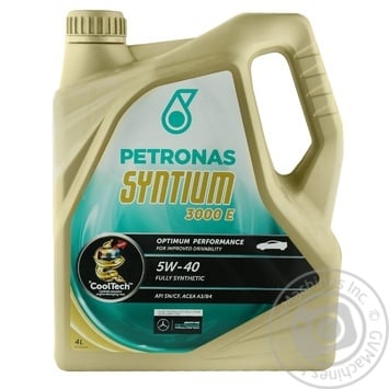 Petronas Syntium 3000E 5W-40 Motor Oil 4l - buy, prices for MegaMarket - photo 1