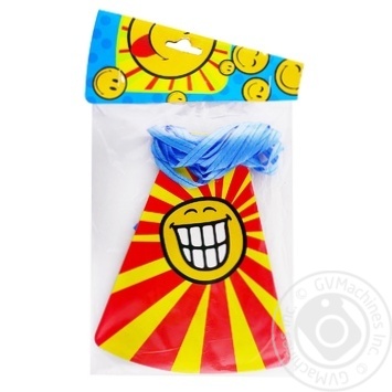 Smiley Flag Banner Festive Decoration - buy, prices for - photo 1