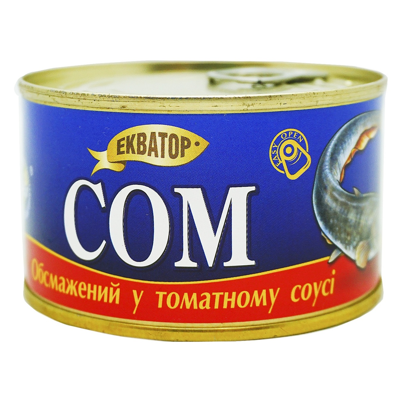

Сом Экватор обжаренный в томатном соусе 230г