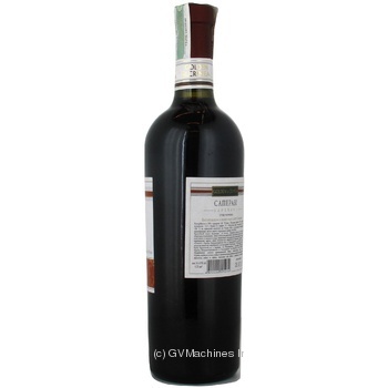 Wine saperavi Zolota amfora red dry 13% 750ml glass bottle Ukraine - buy, prices for MegaMarket - photo 6