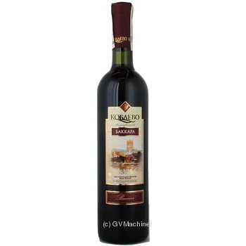 Wine bastardo magarachskii Koblevo Bakkara red sweet 17.5% 750ml glass bottle Ukraine - buy, prices for MegaMarket - photo 6