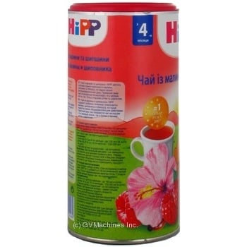 Baby tea Hipp with raspberries and rose hips for 4+ months babies 200g Austria - buy, prices for MegaMarket - photo 3