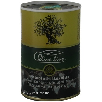olive Olive line black pitted 420g can - buy, prices for MegaMarket - photo 2