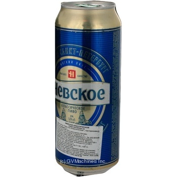 Pasteurized lager Nevskoe Classic can 4.7%alc 500ml Russia Pasteurized lager Nevskoe Classic can 4.7%alc 500ml Russia - buy, prices for - photo 5