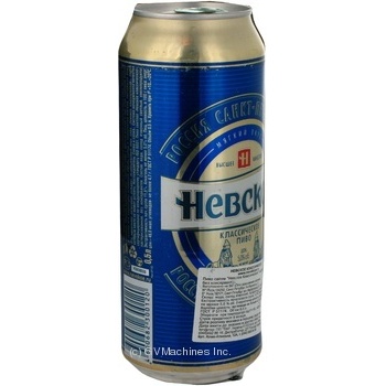 Pasteurized lager Nevskoe Classic can 4.7%alc 500ml Russia Pasteurized lager Nevskoe Classic can 4.7%alc 500ml Russia - buy, prices for - photo 4