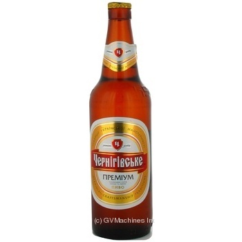 Beer Chernigivske 5.5% 900g glass bottle Ukraine - buy, prices for NOVUS - photo 1