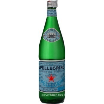 Sparkling medical-table water San Pellegrino glass bottle 750ml Italy - buy, prices for MegaMarket - photo 2