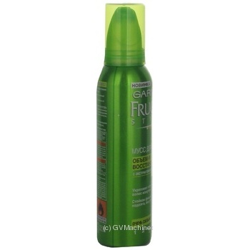 Мус для волосся Garnier Fructis Stile 3 Об’єм та відновлення дуже сильнафіксація 150мл - купити, ціни на - фото 4