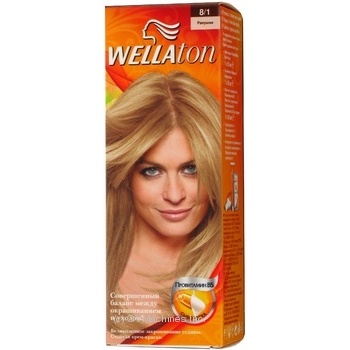 Крем-краска для волос Wellaton Ракушка 8/1 купить, цены на МегаМаркет - фото 1