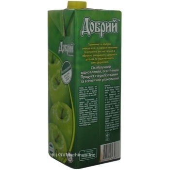 nectar dobryi apple with apple 1000ml tetra pak Ukraine - buy, prices for - photo 3