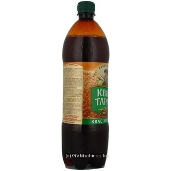 Pasteurized kvas from bread of wild fermentation Kvas Taras plastic bottle 1000ml Ukraine - buy, prices for NOVUS - photo 3