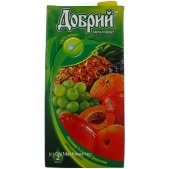 nectar dobryi multifruit 2000ml tetra pak Ukraine - buy, prices for - photo 3