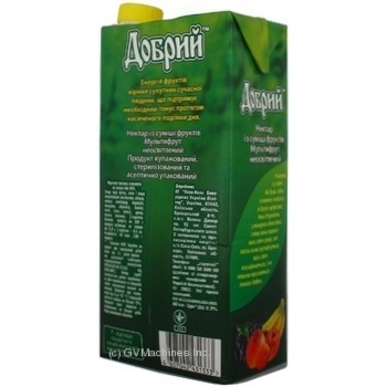 nectar dobryi multifruit 2000ml tetra pak Ukraine - buy, prices for - photo 4