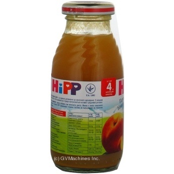 Drink enriched with vitamin C HiPP peach for 4+ months babies glass bottle 200ml Hungary - buy, prices for - photo 5