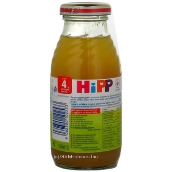 Juice Hipp peach and pineapple for 4+ months babies glass bottle 200ml Hungary - buy, prices for - photo 2