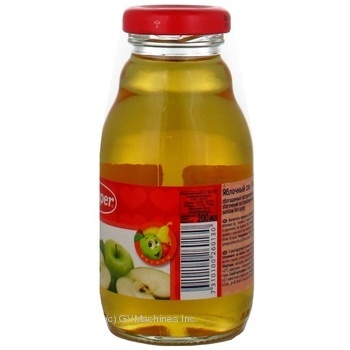 Apple juice Semper sugar-free for 6+ months babies 200g glass bottle Sweden - buy, prices for NOVUS - photo 4