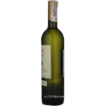 Wine rkaciteli Tbilvino Tbilisi white dry 12% 2009year 750ml glass bottle Georgia - buy, prices for MegaMarket - photo 2