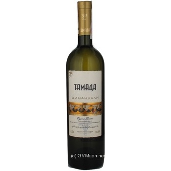 Вино Tamada Цинандалі біле сухе 13% 0,75л купити, ціни на МегаМаркет - фото 2