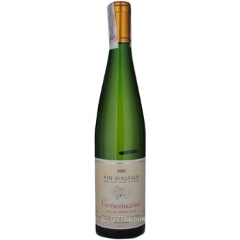 Вино Philippe Dreschler Gewurztraminer белое сухое 13% 0.75л - купить, цены на МегаМаркет - фото 1