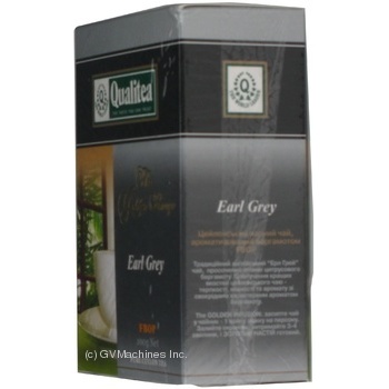 Black tea Qualitea Earl Grey Ceylon tea FBOP with bergamot 100g - buy, prices for MegaMarket - photo 4