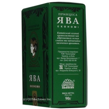 Green pekoe tea Princess Java Economy Chinese big leaf 90g Ukraine - buy, prices for MegaMarket - photo 2