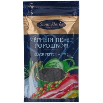 Spices black pepper Santa maria 18g packaged Estonia - buy, prices for MegaMarket - photo 2