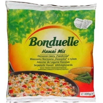 Vegetables Bonduelle Hawaiian vegetable frozen 400g sachet - buy, prices for MegaMarket - photo 2