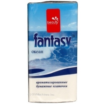 Хустинки паперові Fantasy море 10шт - купить, цены на NOVUS - фото 3