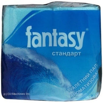 Папір туалетний FANTASY standart кольор. аромат. (4рул/уп) купити, ціни на МегаМаркет - фото 3