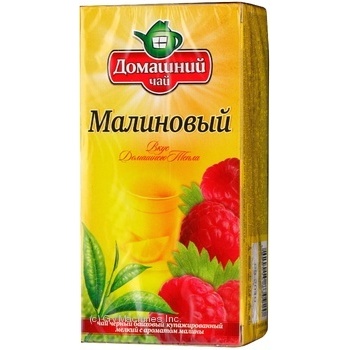 Domashniy Chai Raspberry Black Tea - buy, prices for MegaMarket - photo 2