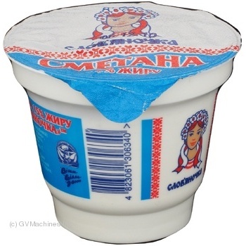 sour cream slovyanochka 15% 200g plastic cup Ukraine - buy, prices for - photo 4