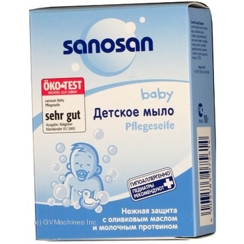 Мило дитяче Sanosan Baby 100г - купити, ціни на NOVUS - фото 4