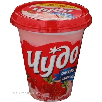 Dessert Chudo curd wild strawberry 4% 300g plastic cup Ukraine - buy, prices for NOVUS - photo 6