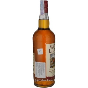 Whiskey Scottish leader 40% 1000ml in a box Scotland England - buy, prices for MegaMarket - photo 3