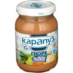 Fruit puree Karapuz apples peaches and cottage cheese for 4+ month babies 200g