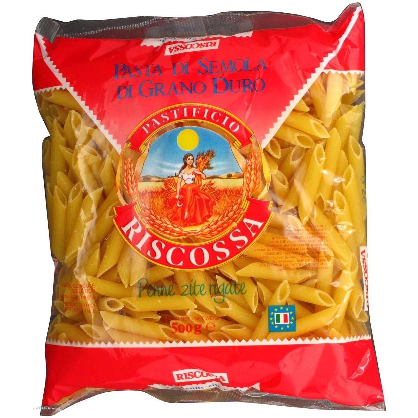

Макаронные изделия Riscossa N27 Penne Zite Rigate 500г